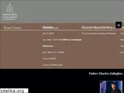 Sites similar to immaculateconceptionchurchdc.org