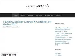 Sites similar to immanenthub.com