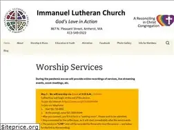 Sites similar to immanuel-amherst.org