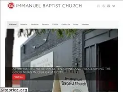 Sites similar to immanuel-baptist.net