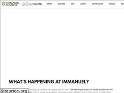 Sites similar to immanuelhome.org