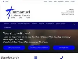 Sites similar to immanuelindy.com