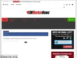 Sites similar to immarketnews.com