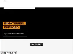 Sites similar to immaterieelerfgoed.nl