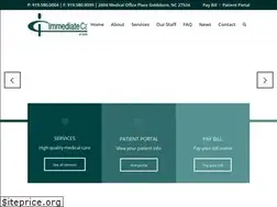 Sites similar to immediatecarenc.com