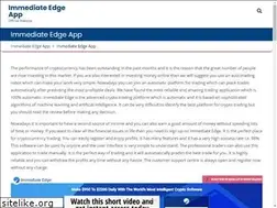 Sites similar to immediateedgeapp.net