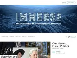 Sites similar to immerse.news