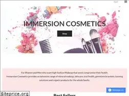 Sites similar to immersioncosmetics.co.nz