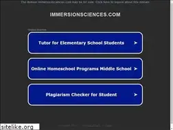 Sites similar to immersionsciences.com