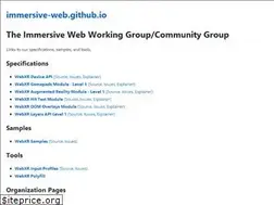 Sites similar to immersive-web.github.io