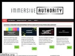 Sites similar to immersiveauthority.com