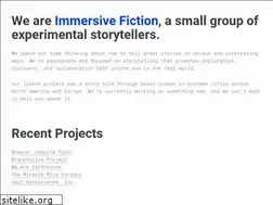 Sites similar to immersivefiction.com