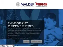Sites similar to immigrantdefensefund.org