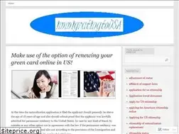 Sites similar to immigratingtousa.wordpress.com