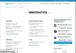 Sites similar to immigration.lawyers.com
