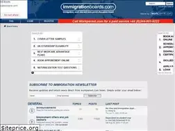 Sites similar to immigrationboards.com