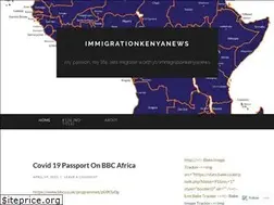 Sites similar to immigrationkenyanews.com