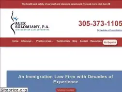 Sites similar to immigrationlawmiami.com