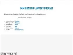 Sites similar to immigrationlawyerspodcast.com