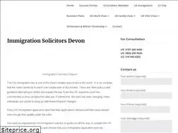 Sites similar to immigrationsolicitorsdevon.co.uk