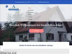Sites similar to immobilien-ahne.de