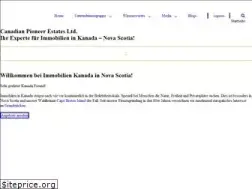 Sites similar to immobilien-kanada.de