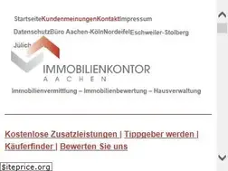 Sites similar to immobilienkontor-aachen.de