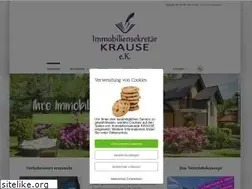 Sites similar to immobiliensekretaer-krause.de