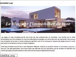 Sites similar to immobilier-luxe.net