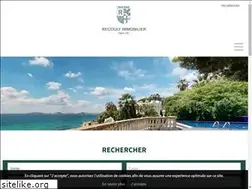 Sites similar to immobilier-recouly.com