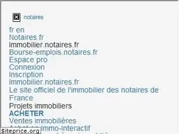 Sites similar to immobilier.notaires.fr