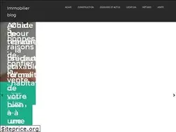 Sites similar to immobilierblog.com