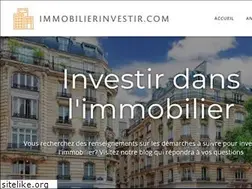 Sites similar to immobilierinvestir.com