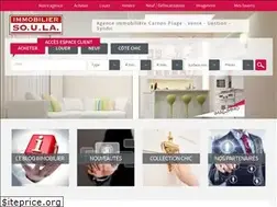 Sites similar to immobiliersoula.fr