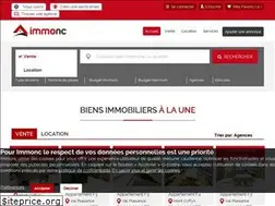 Sites similar to immonc.com