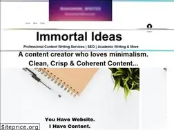 Sites similar to immortal-ideas.com