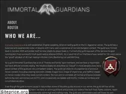 Sites similar to immortalguardians.net