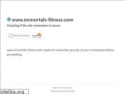 Sites similar to immortals-fitness.com