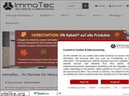 Sites similar to immotecshop24.de