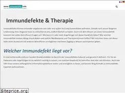 Sites similar to immundefekte.info