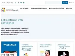 Sites similar to immunize.ca