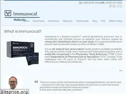 Sites similar to immunocal.com.my