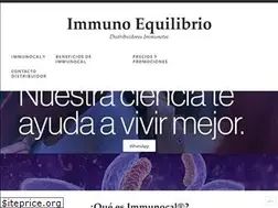 Sites similar to immunoequilibrio.com