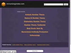 Sites similar to immunologynotes.com