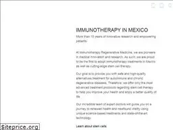 Sites similar to immunotherapymx.com