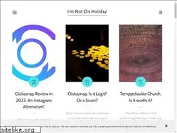 Sites similar to imnotonholiday.com