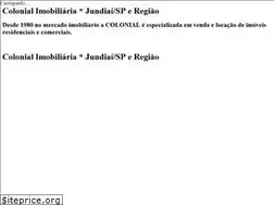 Sites similar to imobcolonial.com.br