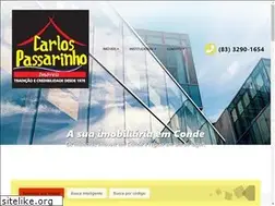 Sites similar to imobiliariapassarinho.com.br