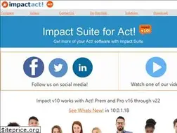 Sites similar to impactact.com