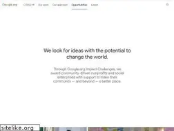 Sites similar to impactchallenge.withgoogle.com